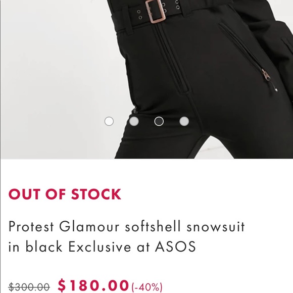 Asos Glamour Shell Snow Suit 